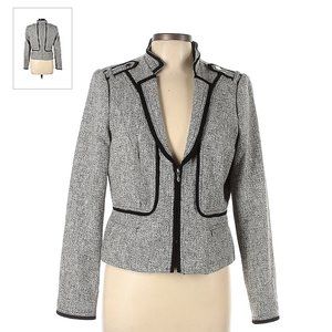 White House Black Gray Blazer Jacket